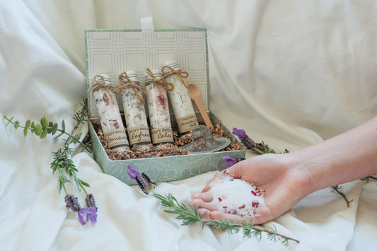 Natural Handmade Bath Soak Gift Set