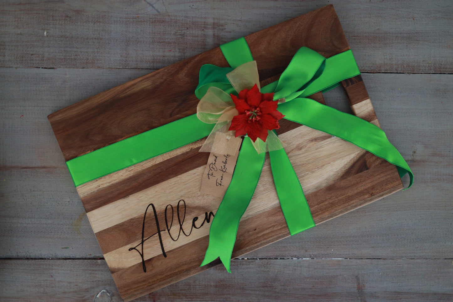 Custom Engraved Cutting Board Charcuterie Board